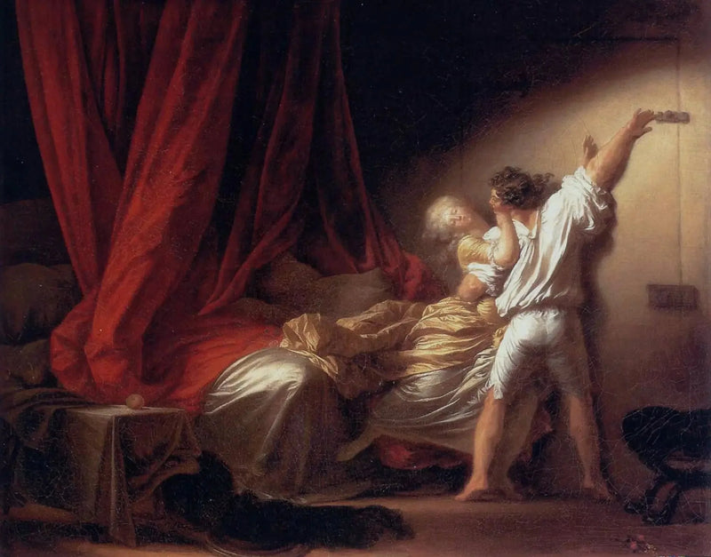 Il chiavistello - Jean-Honoré Fragonard