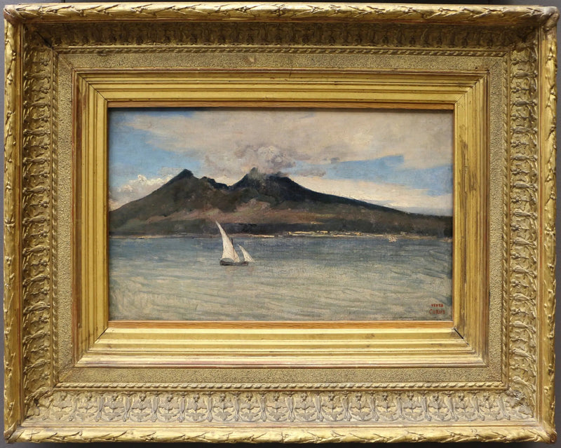 Il Vesuvio - Jean-Baptiste Camille Corot