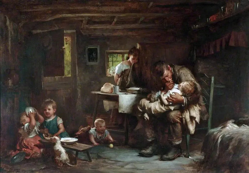 Il Vedovo - Luke Fildes