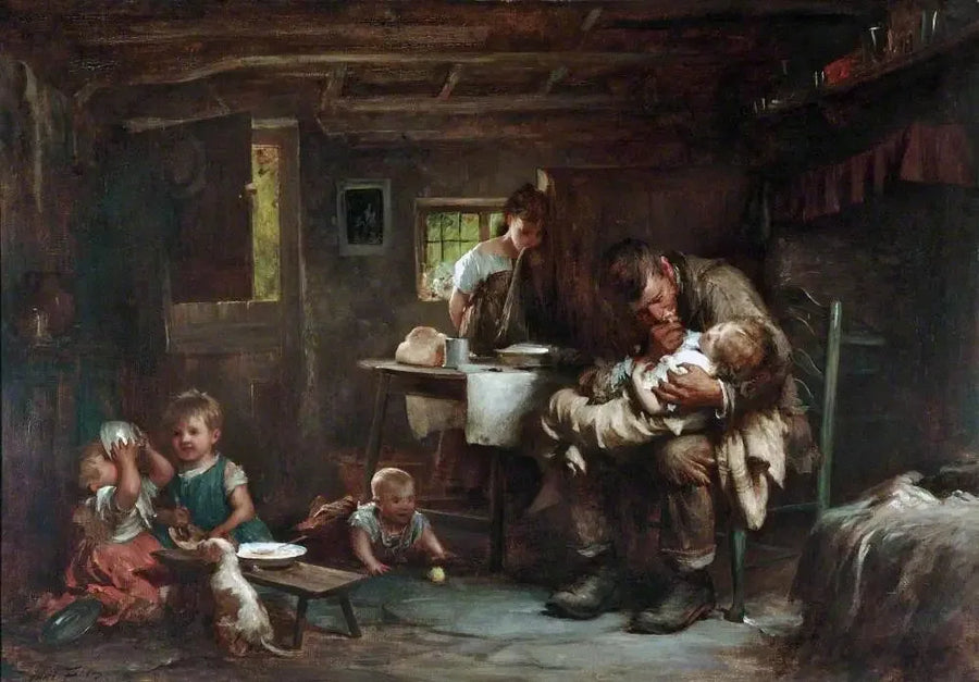 Il Vedovo - Luke Fildes