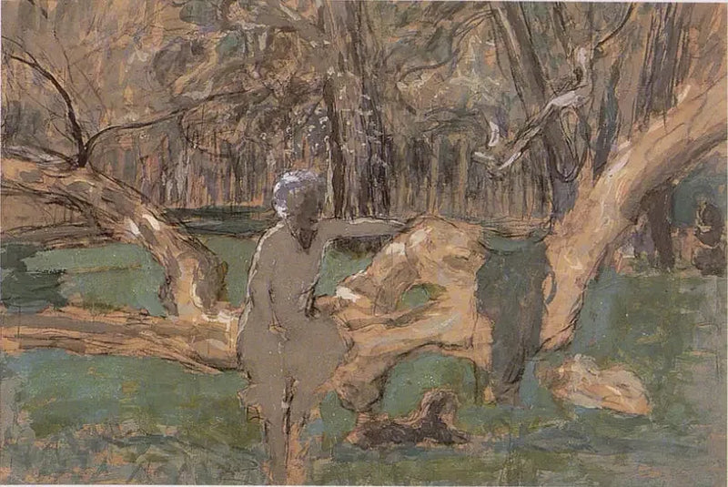 Il vecchio albero - Édouard Vuillard