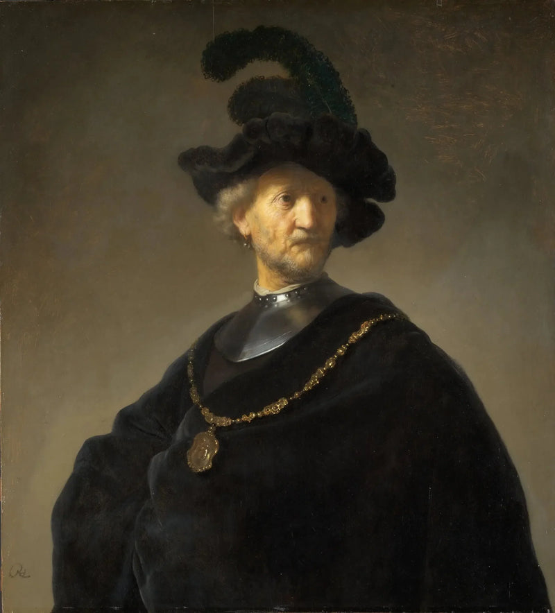 Il Vecchio Uomo con la Catena d'Oro - Rembrandt
