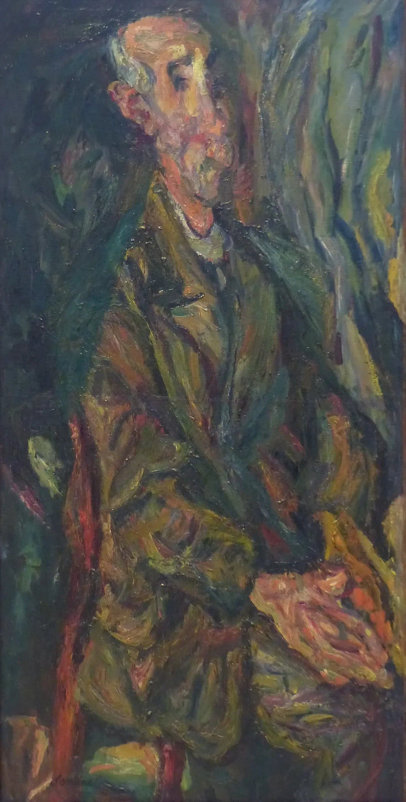 Il vecchio con le mani giunte - Chaim Soutine