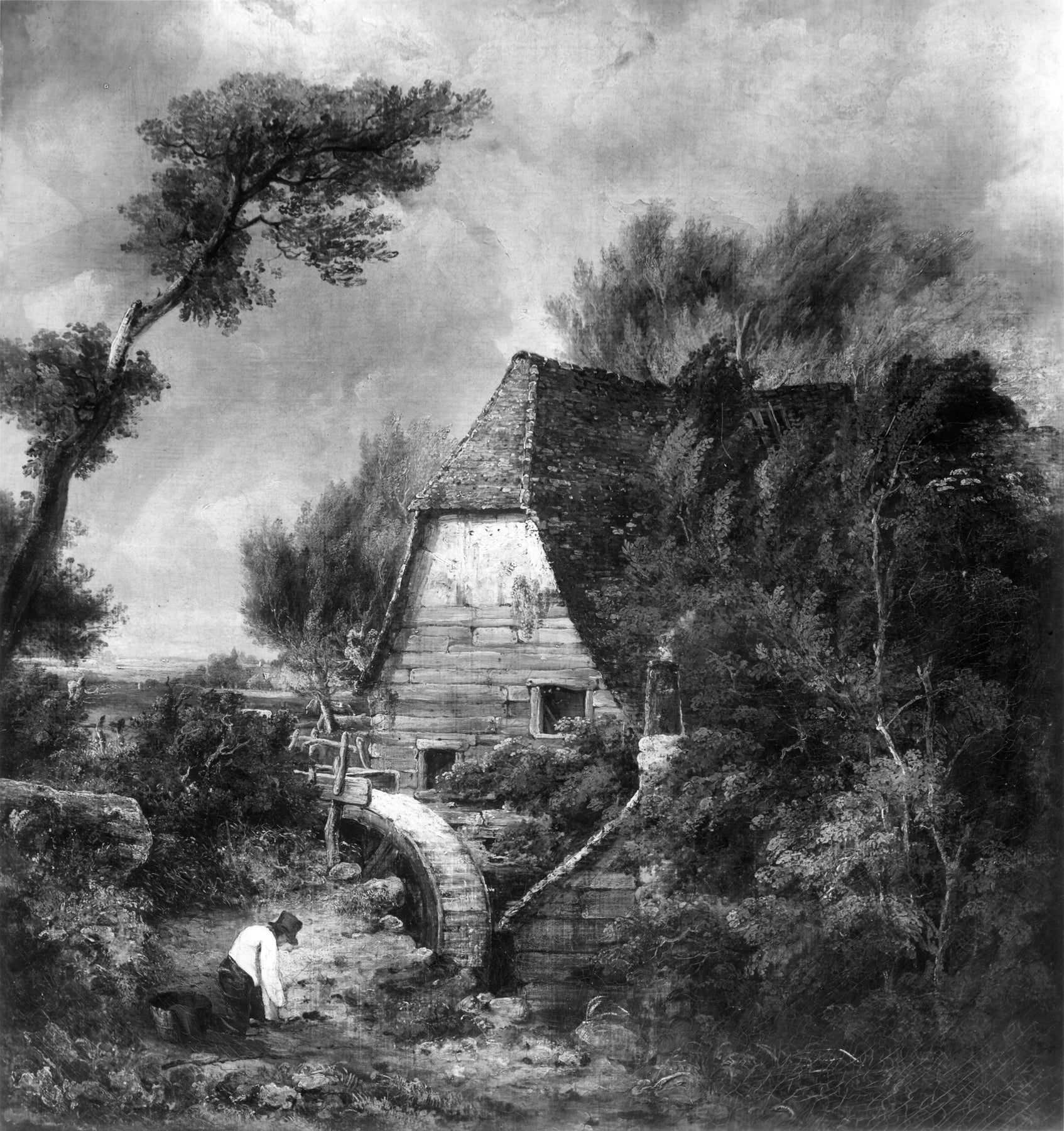 Le Vieux Moulin - John Constable - Alpha Reproduction