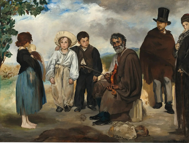 Il Vecchio Musicista - Édouard Manet