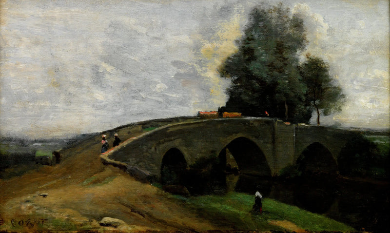Il Vecchio Ponte - Jean-Baptiste Camille Corot