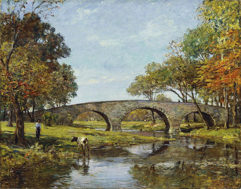 Il vecchio ponte - Theodore Robinson