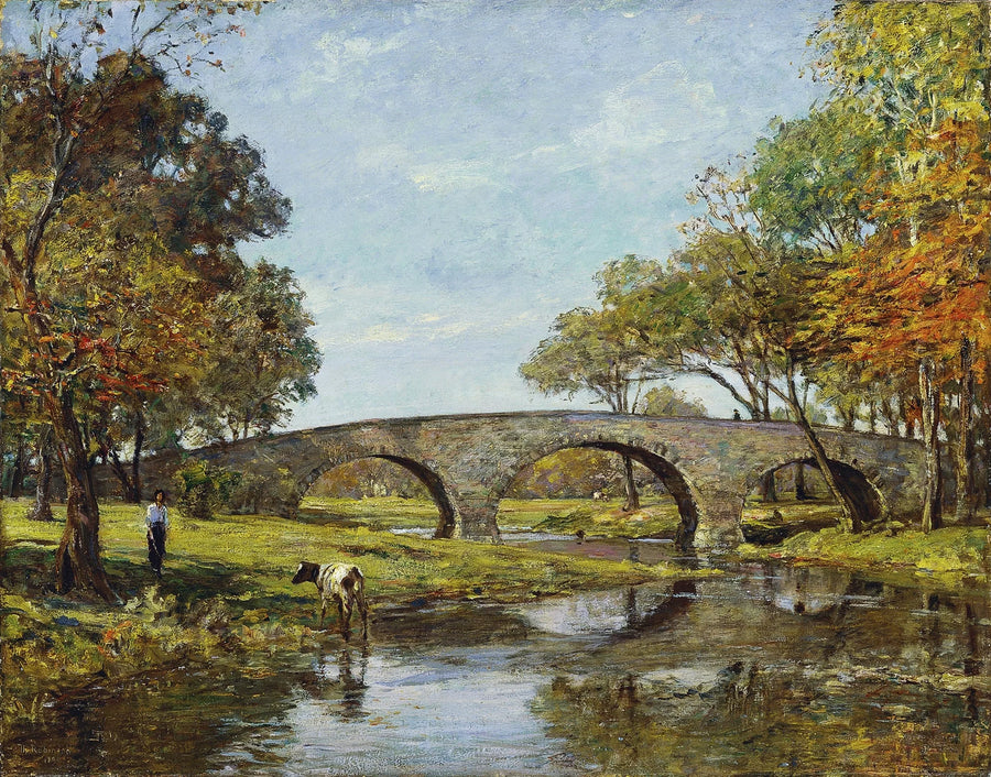 Il vecchio ponte - Theodore Robinson