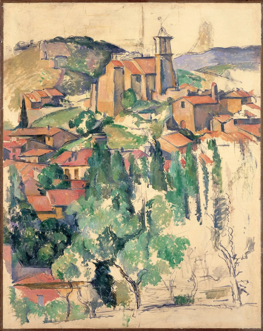 Il Villaggio di Gardanne - Paul Cézanne