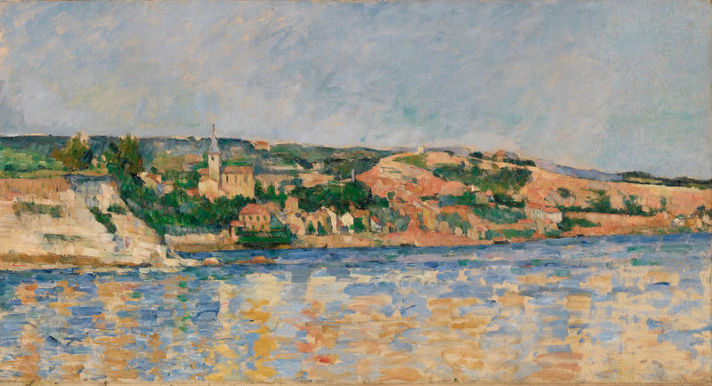Il villaggio di l'Estaque visto dal mare - Paul Cézanne