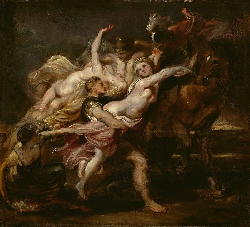 Il violento delle ragazze di Levkippos - Peter Paul Rubens