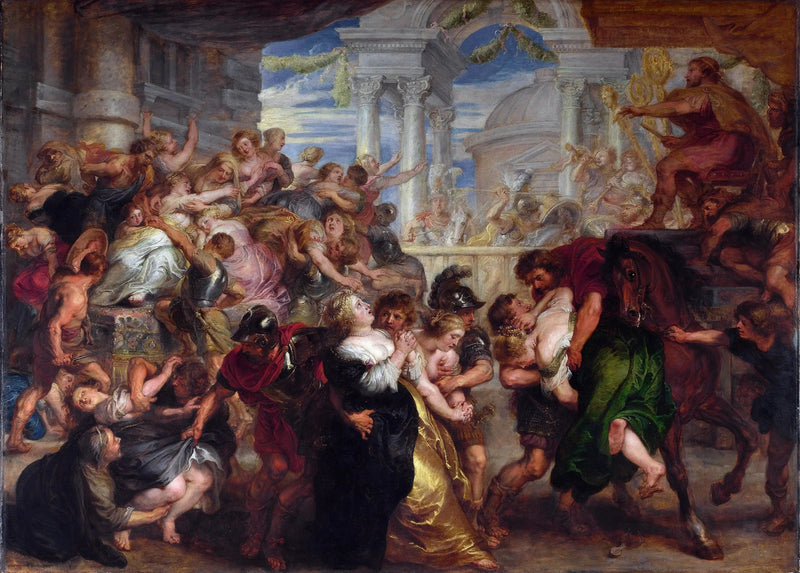 Il violento delle Sabine - Peter Paul Rubens