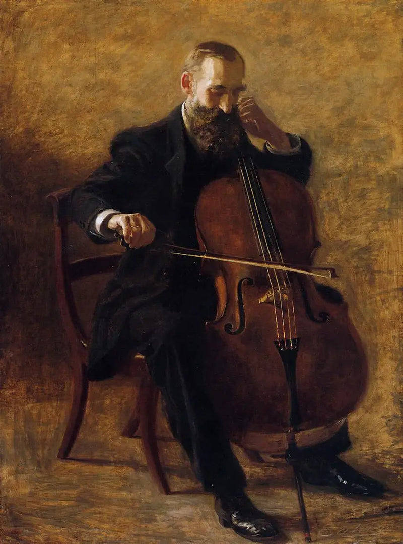 Il violoncellista - Thomas Eakins