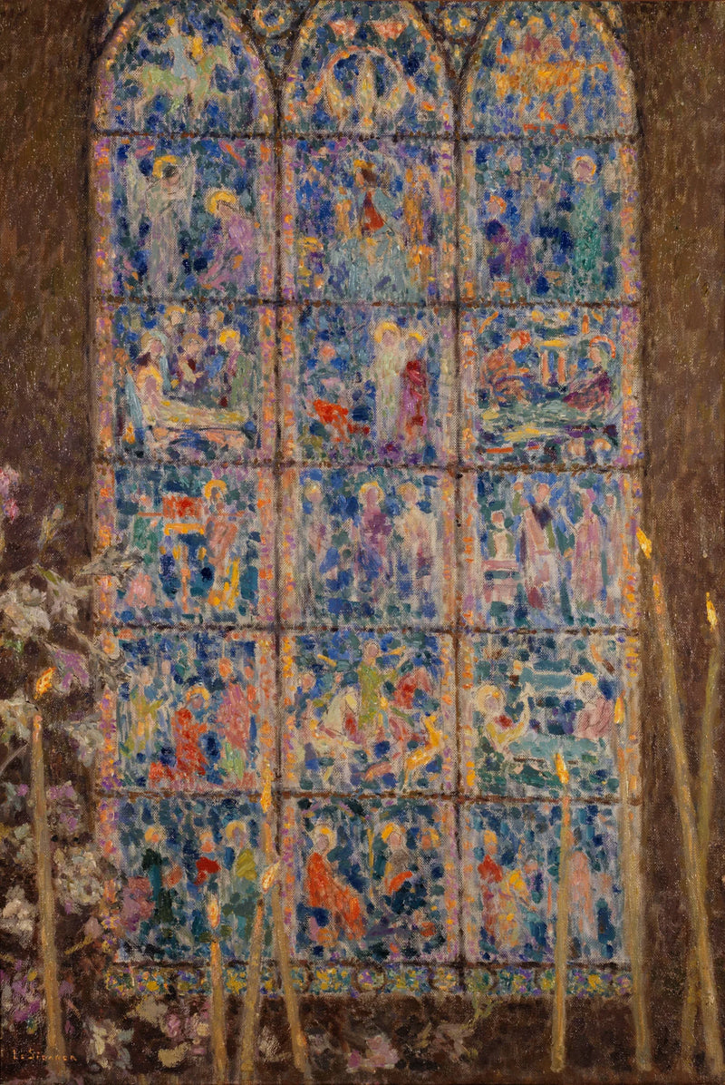 Le vetrata, Chartres - Henri Le Sidaner