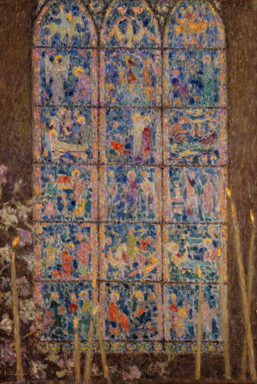 Le vetrata, Chartres - Henri Le Sidaner