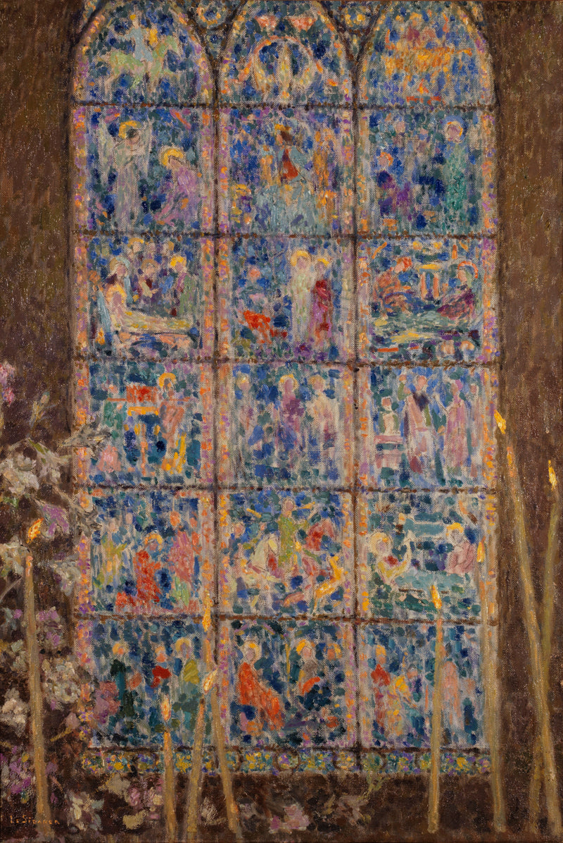 Le vetrata, Chartres - Henri Le Sidaner