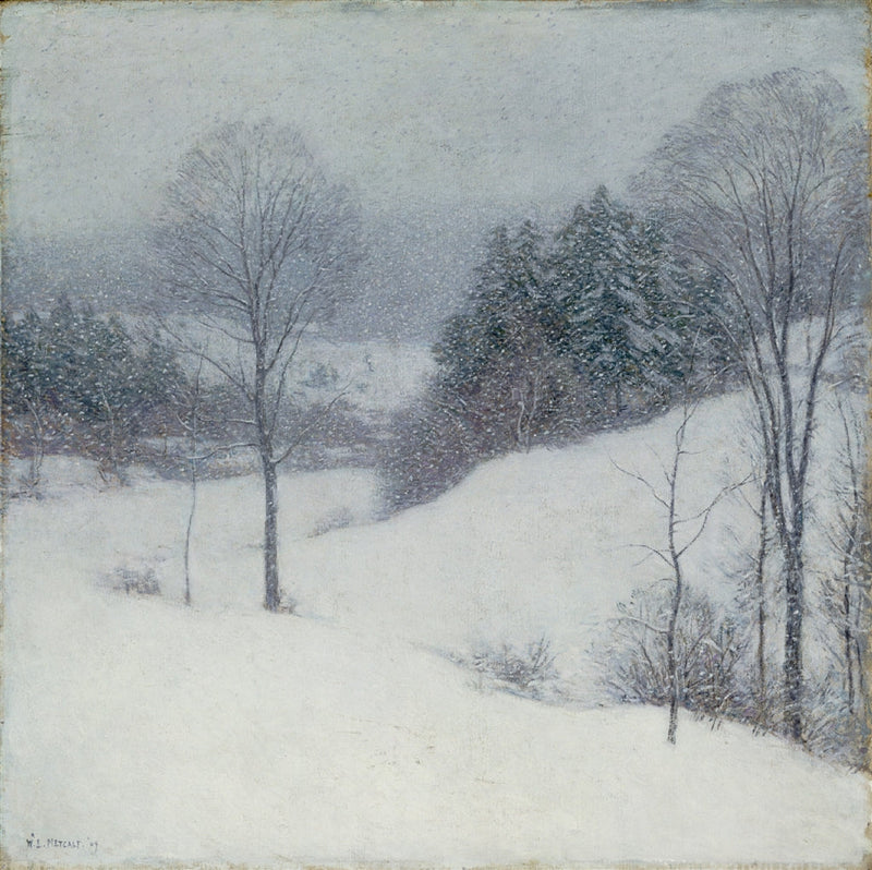 Il velo bianco - Willard Metcalf