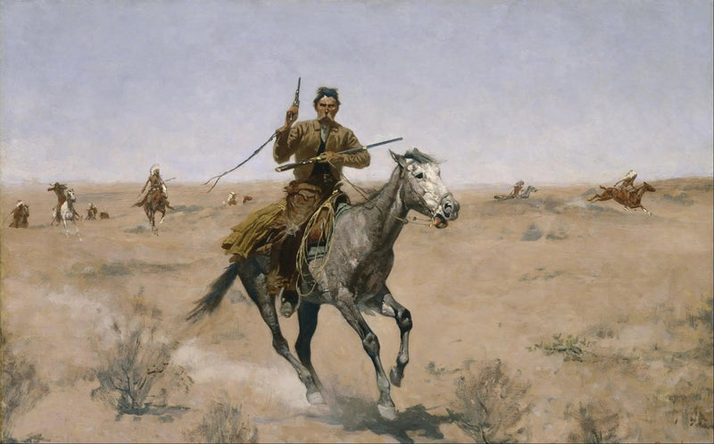 Il volo - Frederic Remington