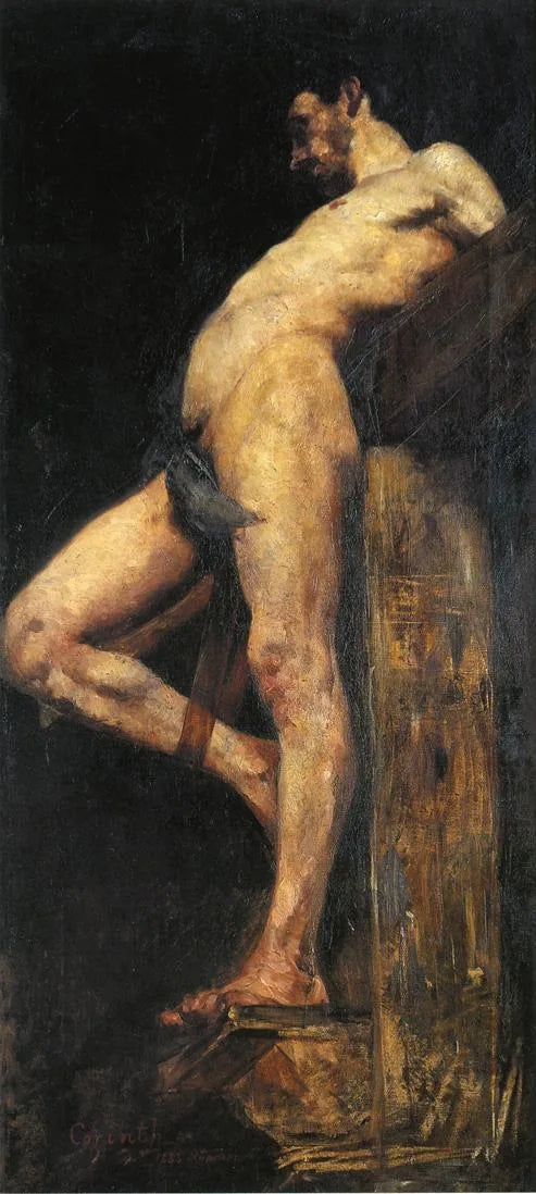 Il ladro crocifisso - Lovis Corinth