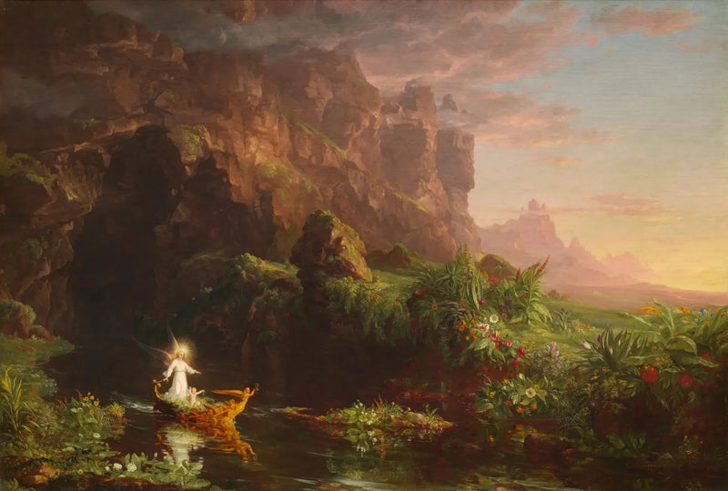 Il Viaggio della vita : infanzia - Thomas Cole
