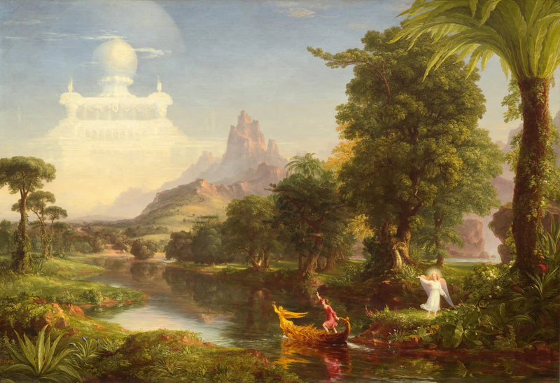 Il Viaggio della vita : giovinezza - Thomas Cole