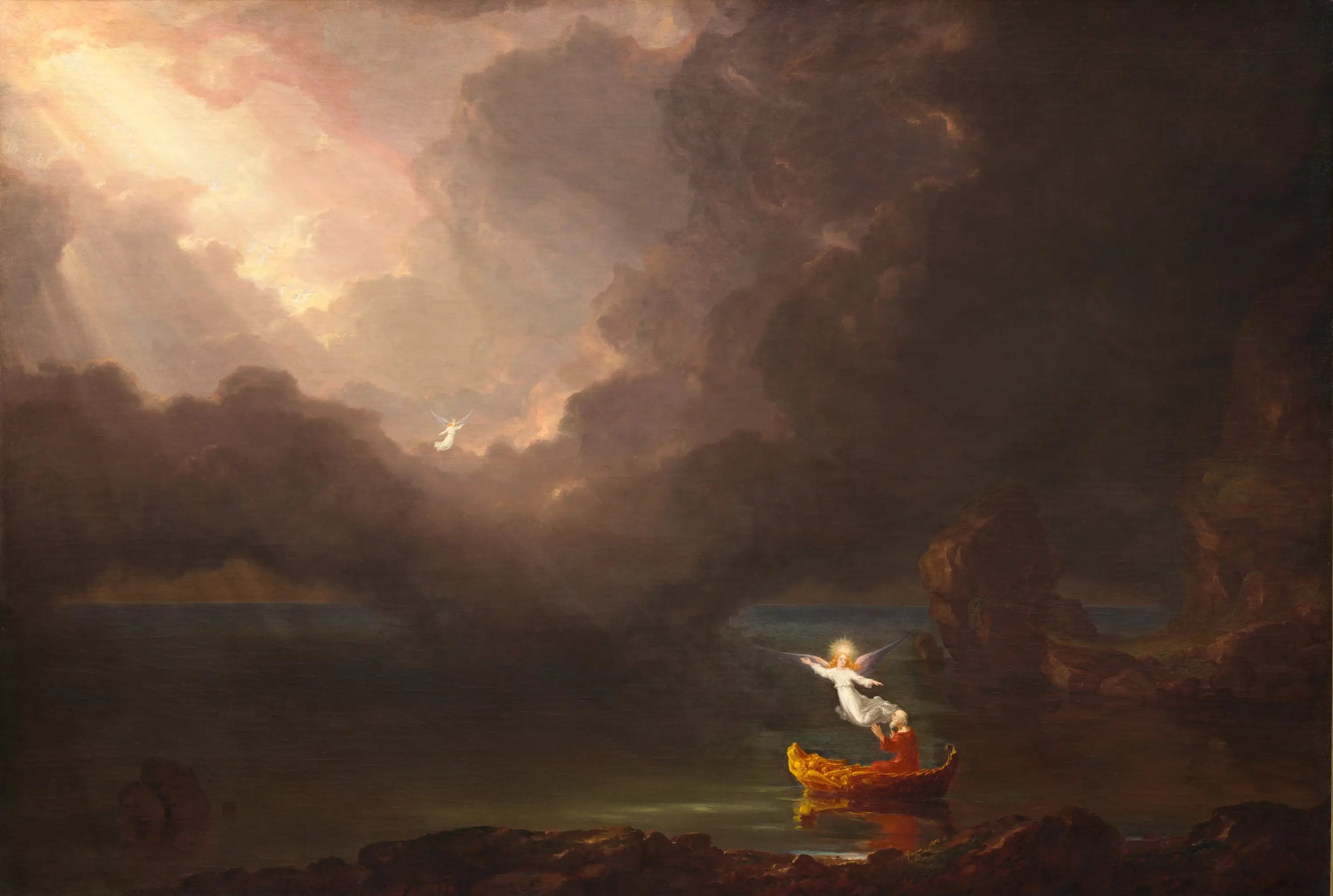 Le Voyage de la vie: Vieillesse - Thomas Cole - Alpha Reproduction