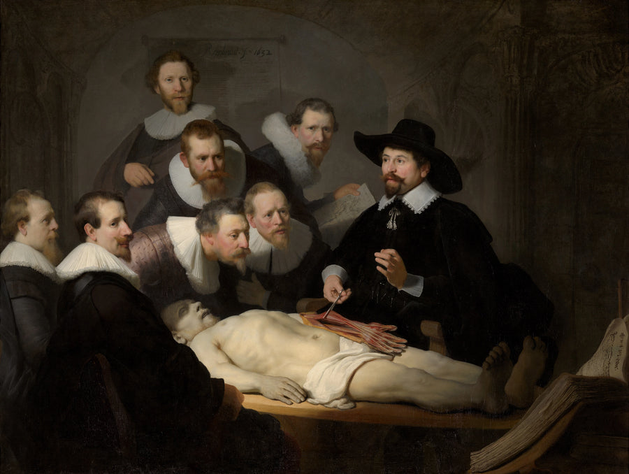 L'anatomia del Dr. Nicolaes Tulp - Rembrandt
