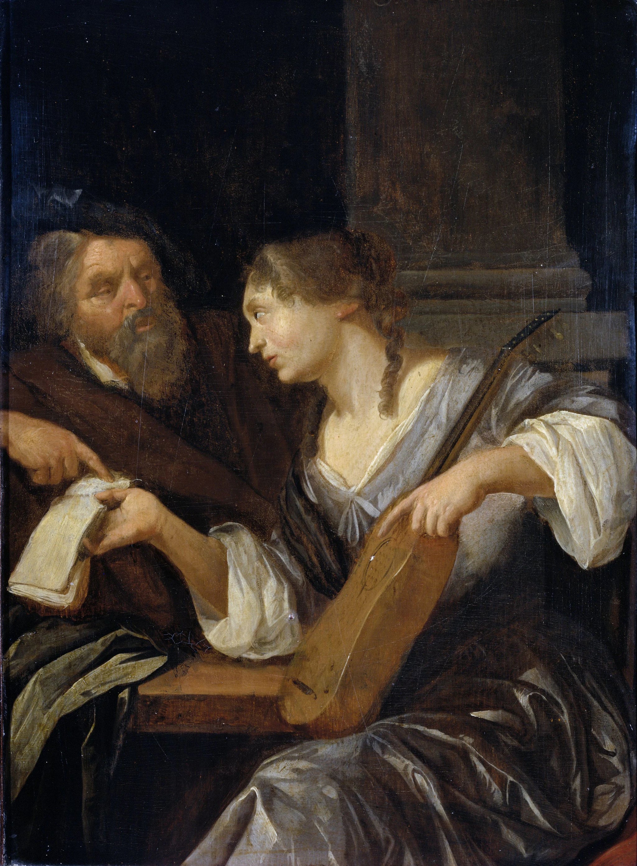 La leçon de musique - Jacob Toorenvliet