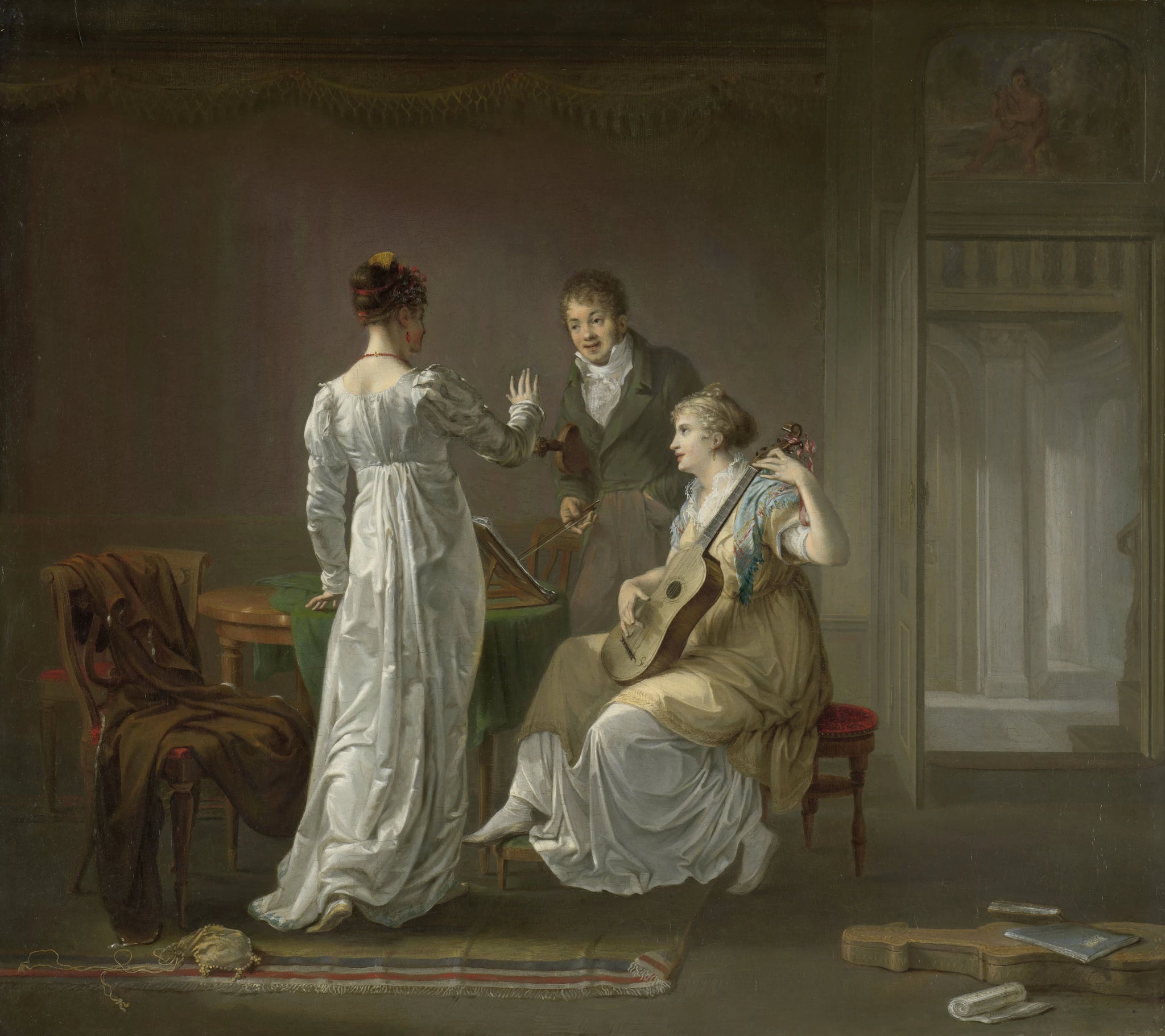 La leçon de musique - Louis Moritz