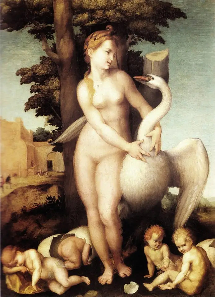 Léda e il cigno - Andrea del Sarto