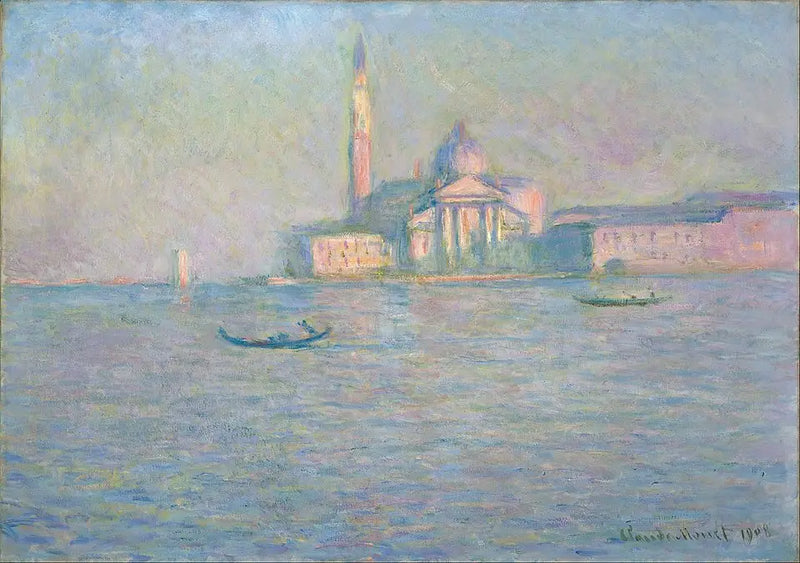 La chiesa di San Giorgio Maggiore, a Venezia - Claude Monet