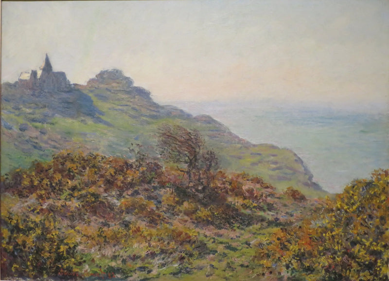 La Chiesa di Varengeville e la gola di Moutiers - Claude Monet