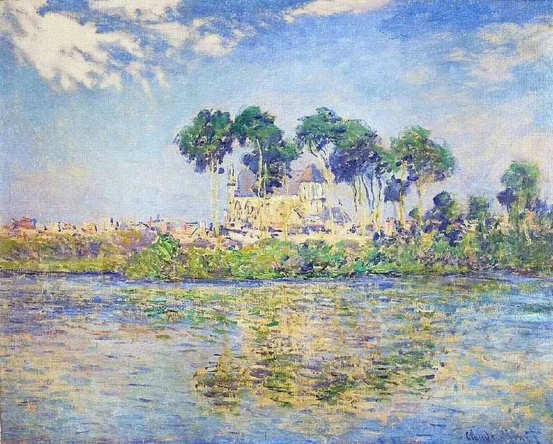 La chiesa di Vernon - Claude Monet