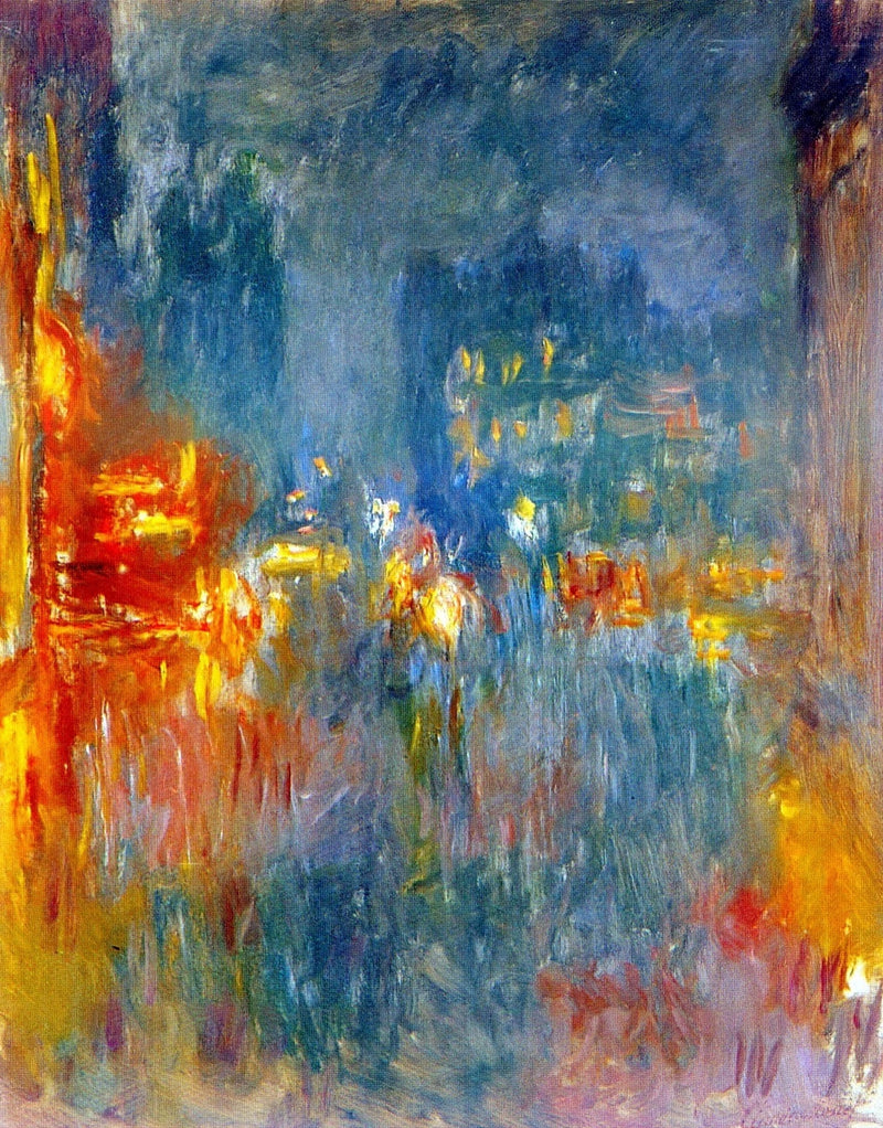 Leicester Square, di notte - Claude Monet