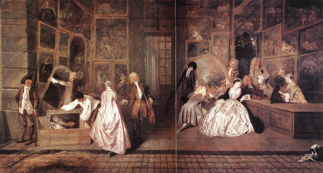 L’Enseigne de Gersaint - Antoine Watteau - Alpha Reproduction