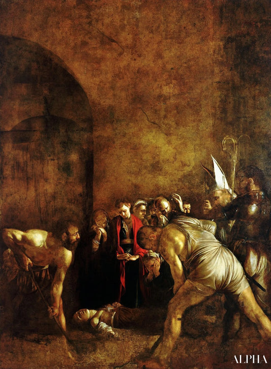 L'Enterrement de sainte Lucie - Caravage - Reproductions de tableaux et peintures haut de gamme