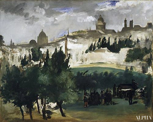 L'Enterrement - Edouard Manet - Reproductions de tableaux et peintures haut de gamme