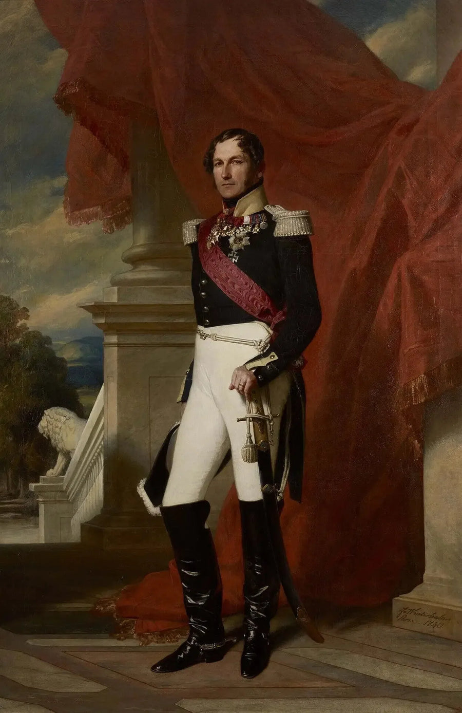 Leopoldo I, re dei Belgi - Franz Xaver Winterhalter