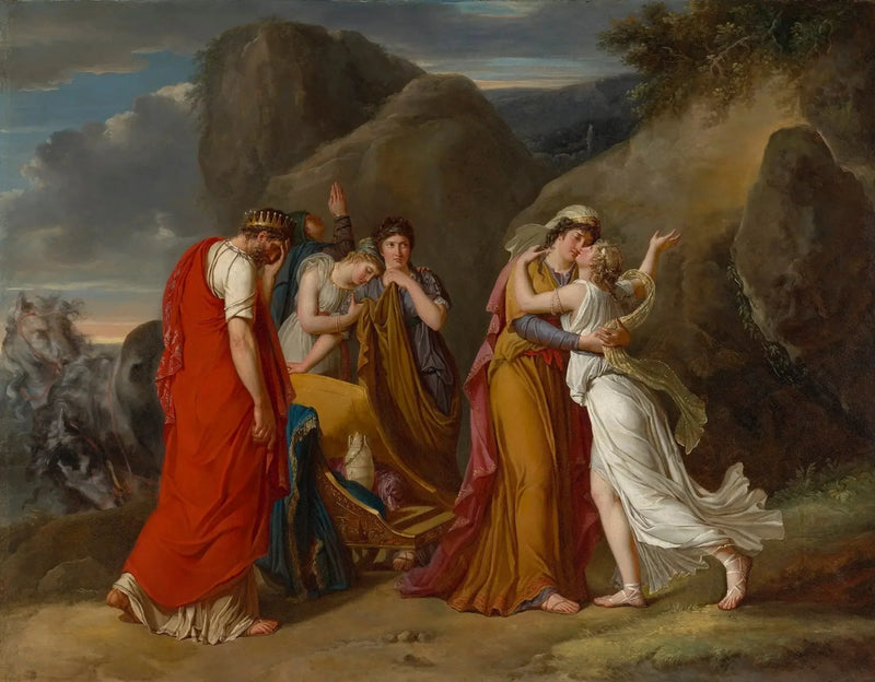 Addii di Psicé alla sua famiglia - Marie-Guillemine Benoist