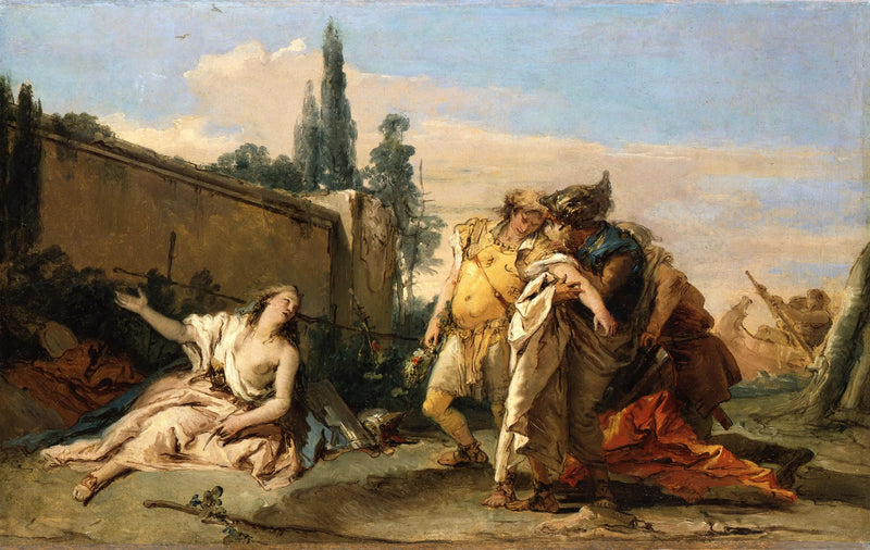Addii di Rinaldo ad Armida - Giovanni Battista Tiepolo