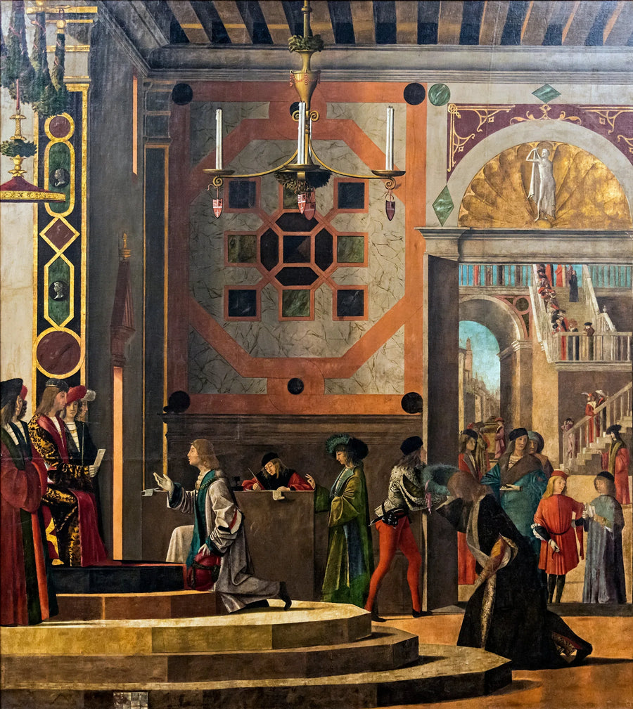 Addii degli ambasciatori - Vittore Carpaccio