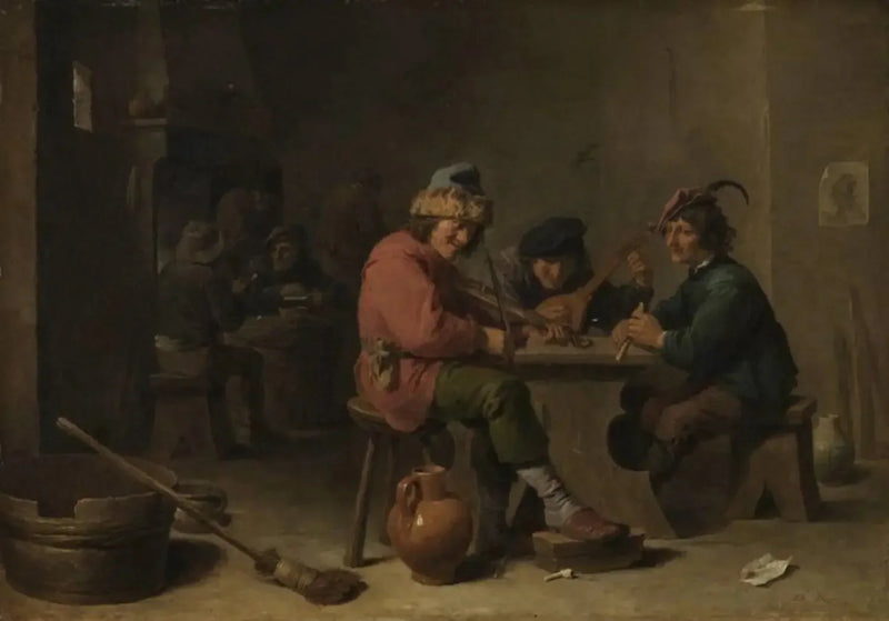 Gli agricoltori suonano la musica - David Teniers il Giovane