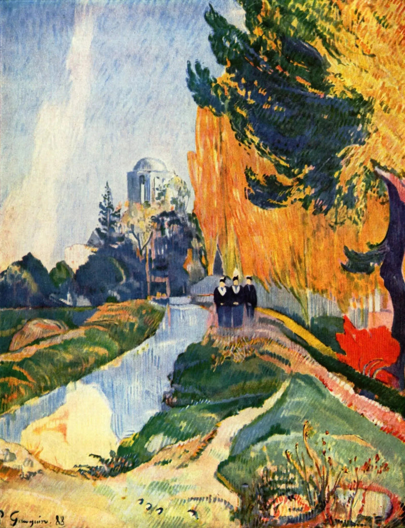 Gli Alyscamps - Paul Gauguin