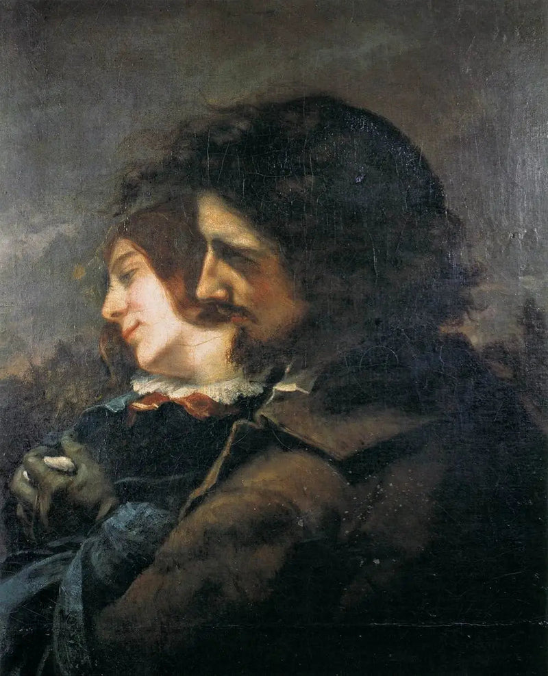 Gli amanti felici - Gustave Courbet