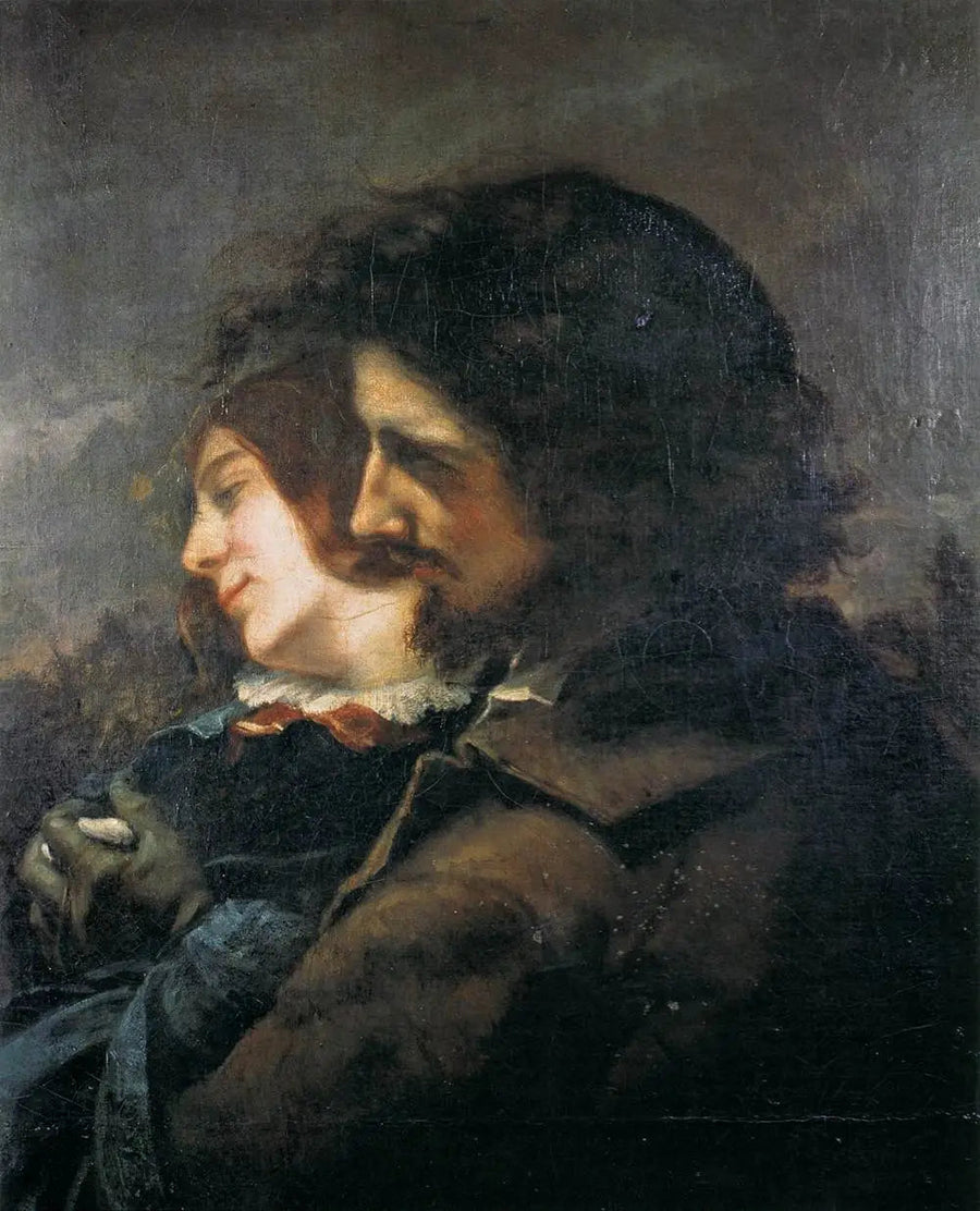 Gli amanti felici - Gustave Courbet