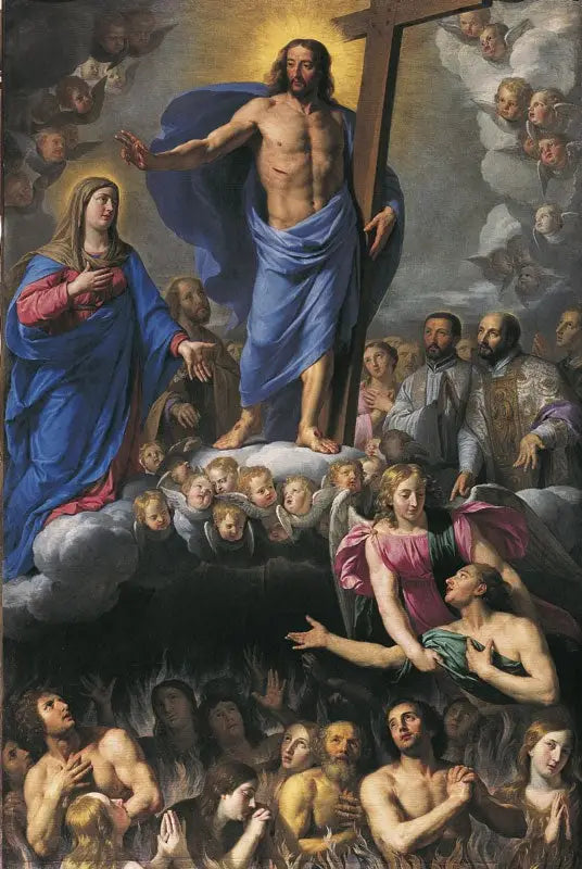 Le anime del purgatorio - Philippe de Champaigne