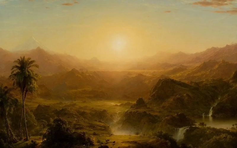 Le Ande dell'Equatore - Frederic Edwin Church
