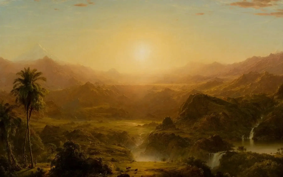Le Ande dell'Equatore - Frederic Edwin Church