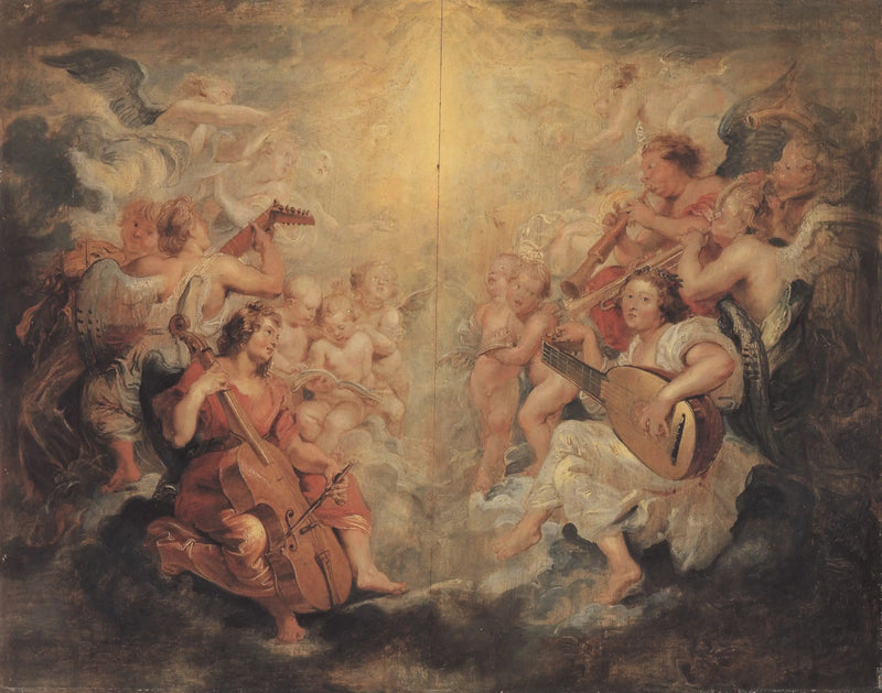 Gli angeli della musica - Peter Paul Rubens
