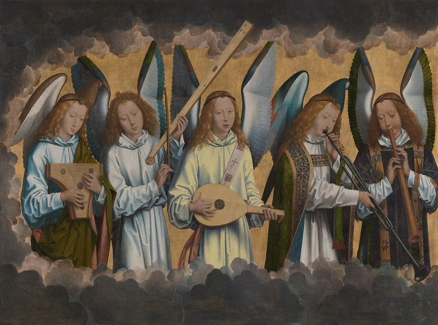 Gli angeli musicisti - Hans Memling